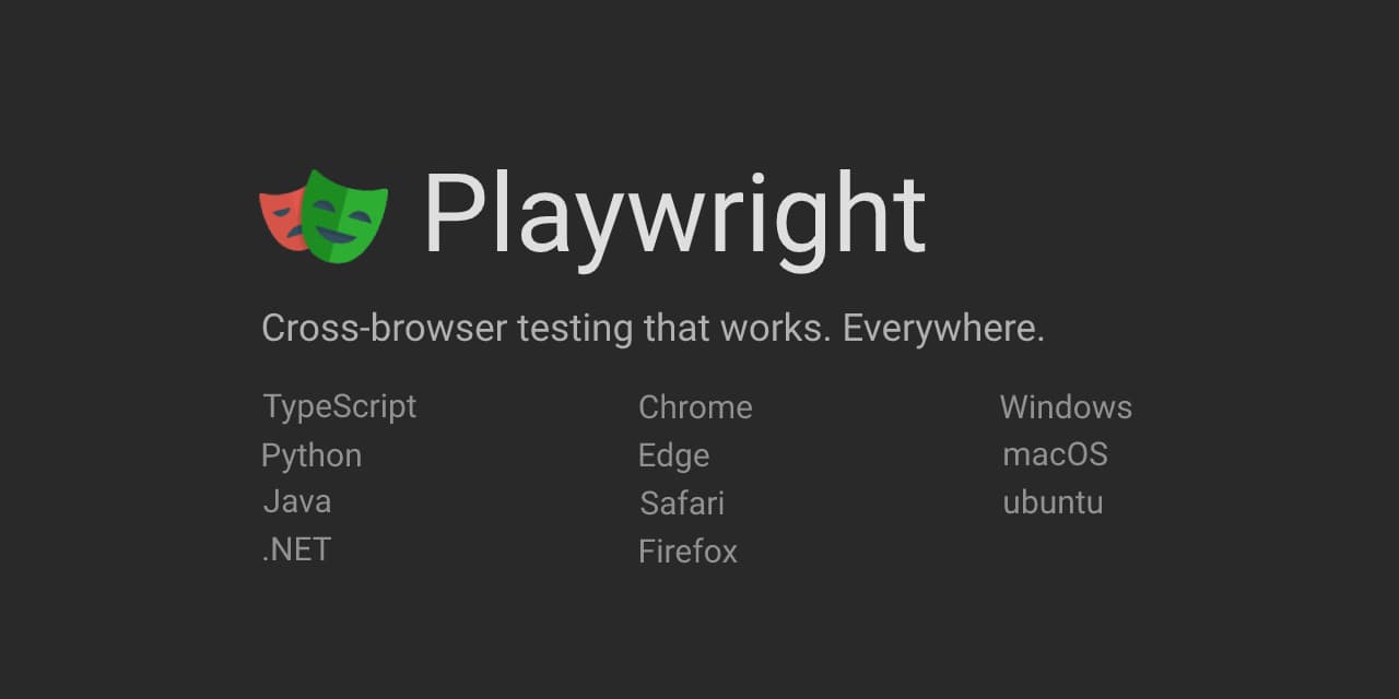 Playwright — browser automation